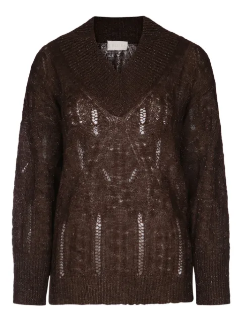 I BLUES V-neck knitted jumper