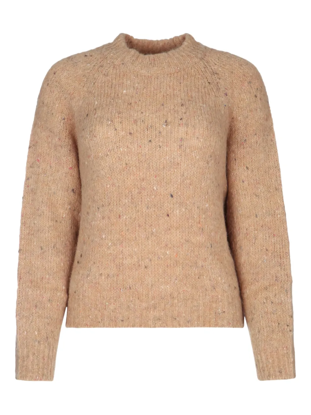 speckled-knit jumper
