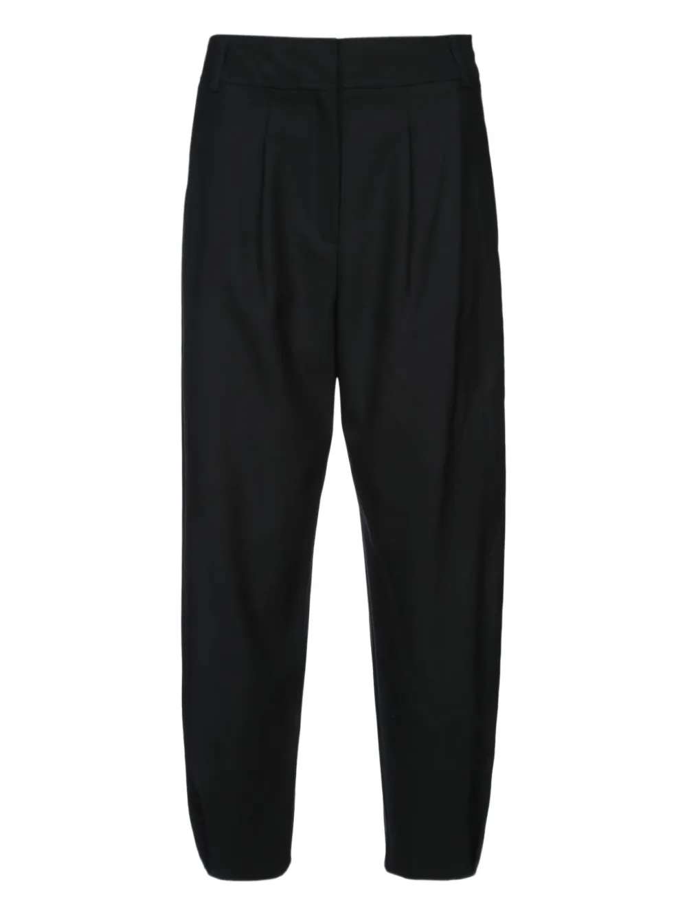 I BLUES dart-detailing trousers | Black | Image 1