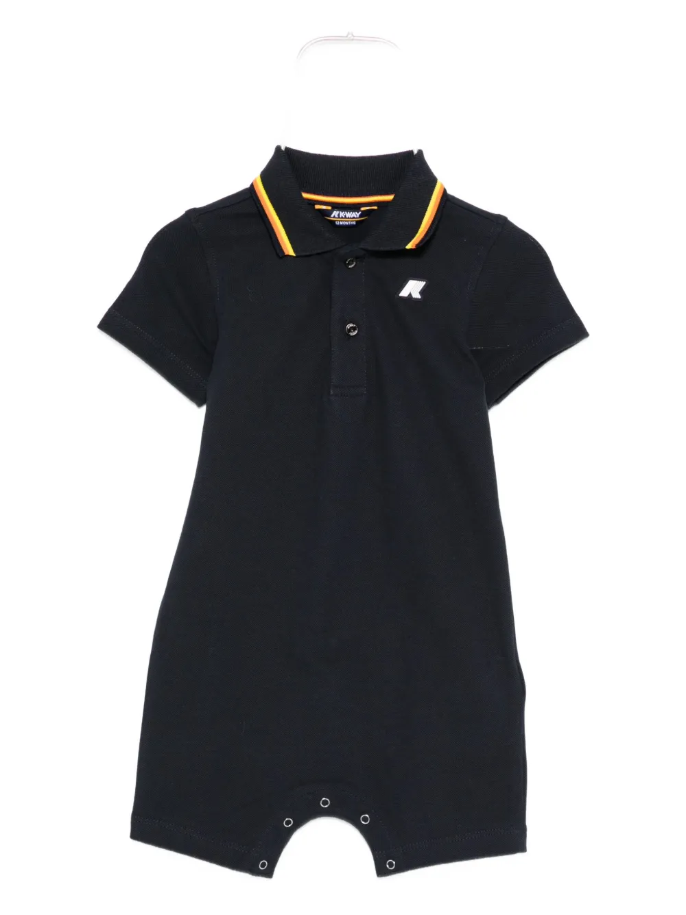K Way Kids Tutina stile polo a maniche corte - Blu