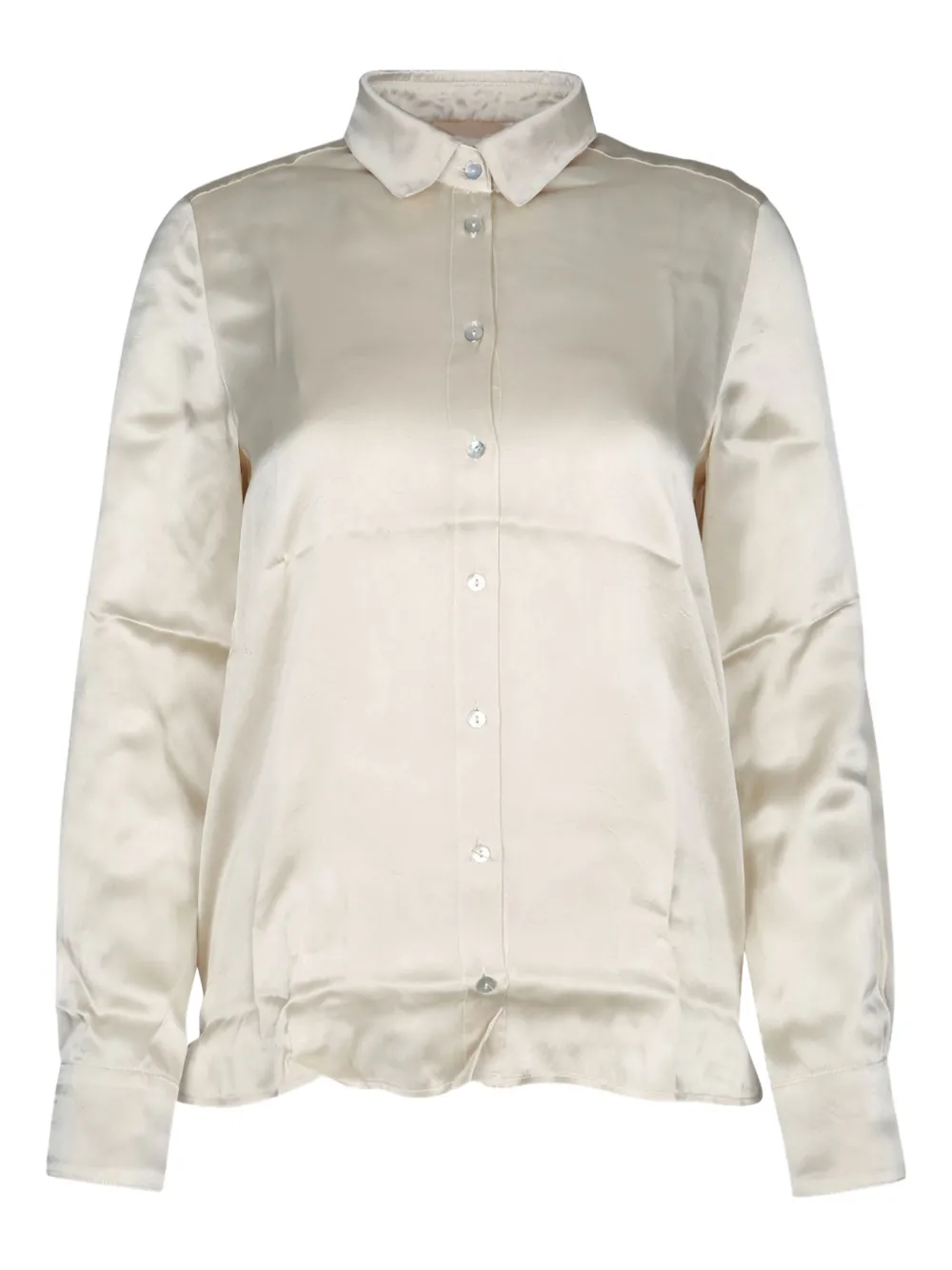 I BLUES camisa de seda con botones | blanco | Image 1