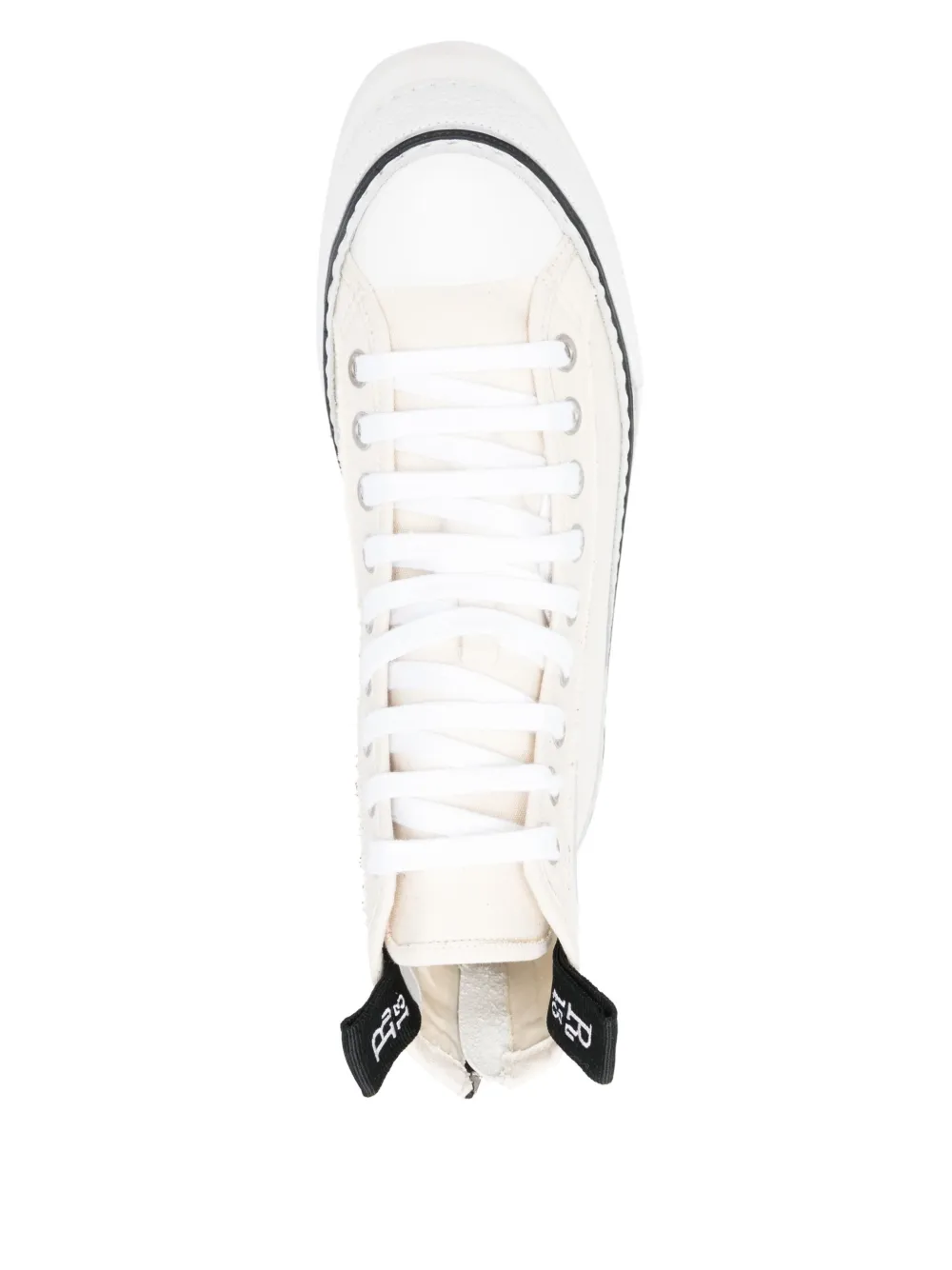 R13 Courtney high-top sneakers Neutrals