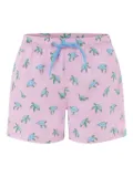 MC2 Saint Barth Kids Turtle-print swim shorts - Pink