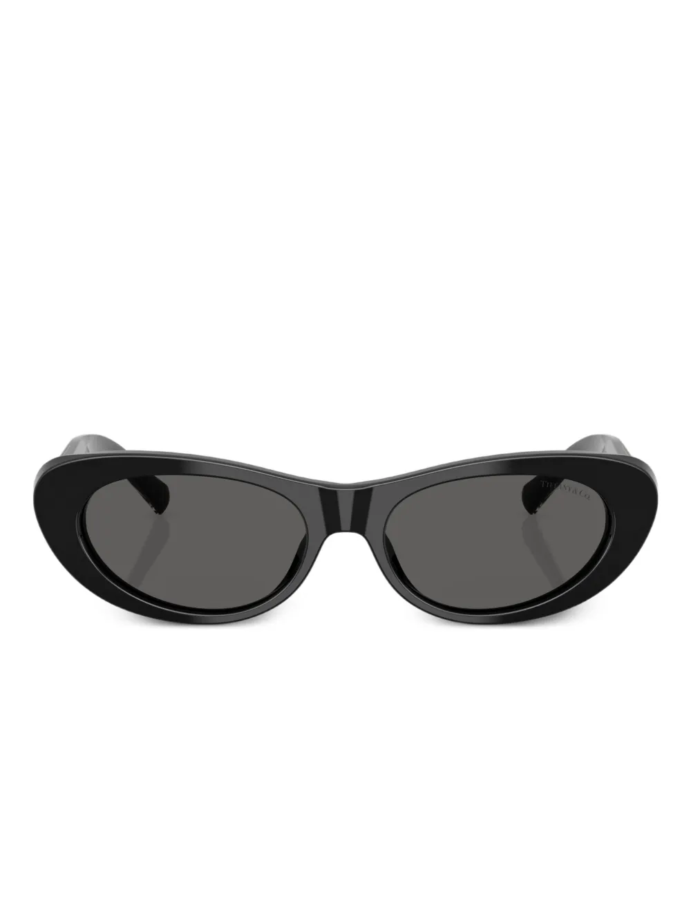 Tiffany & Co. oval-frame sunglasses | Black | Image 1