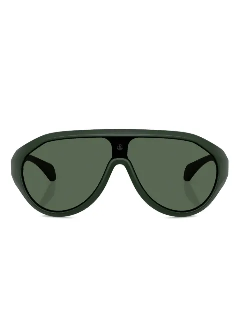 Moncler Eyewear lentes de sol con logo estampado
