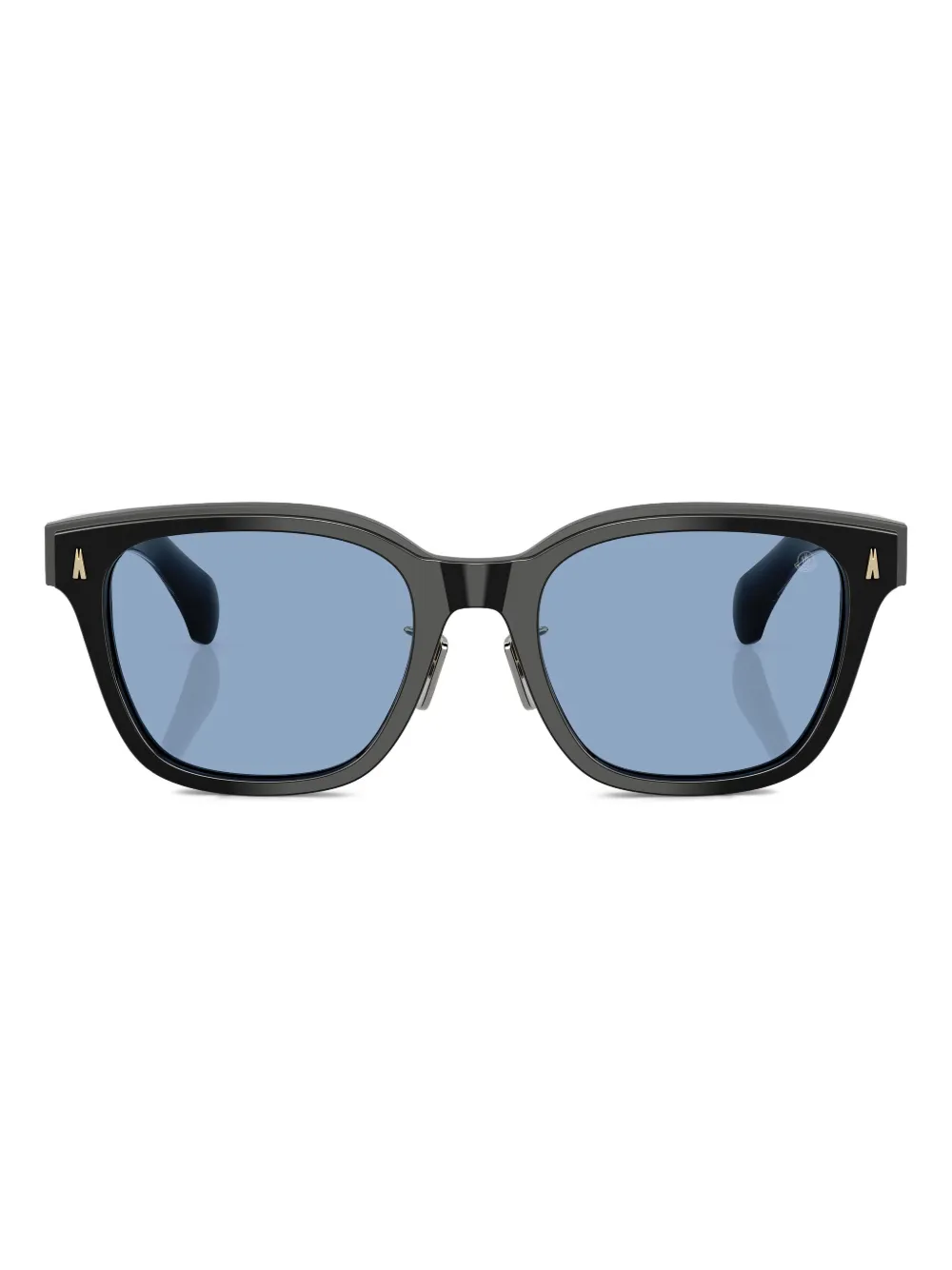 Moncler Eyewear Zonnebril met logoprint Zwart