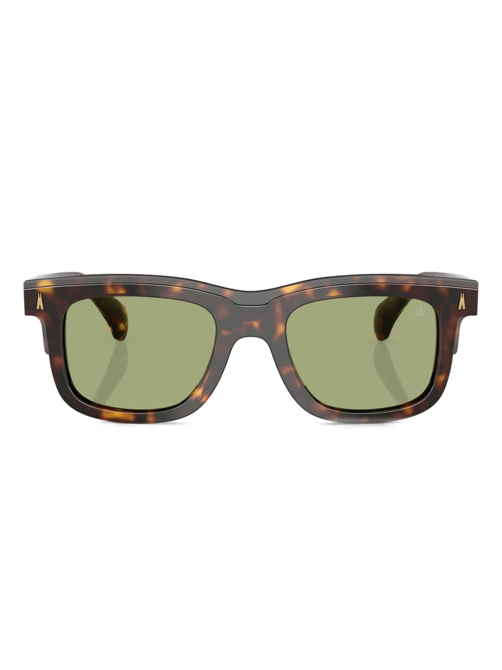 Moncler Eyewear Zonnebril met logoprint Zwart
