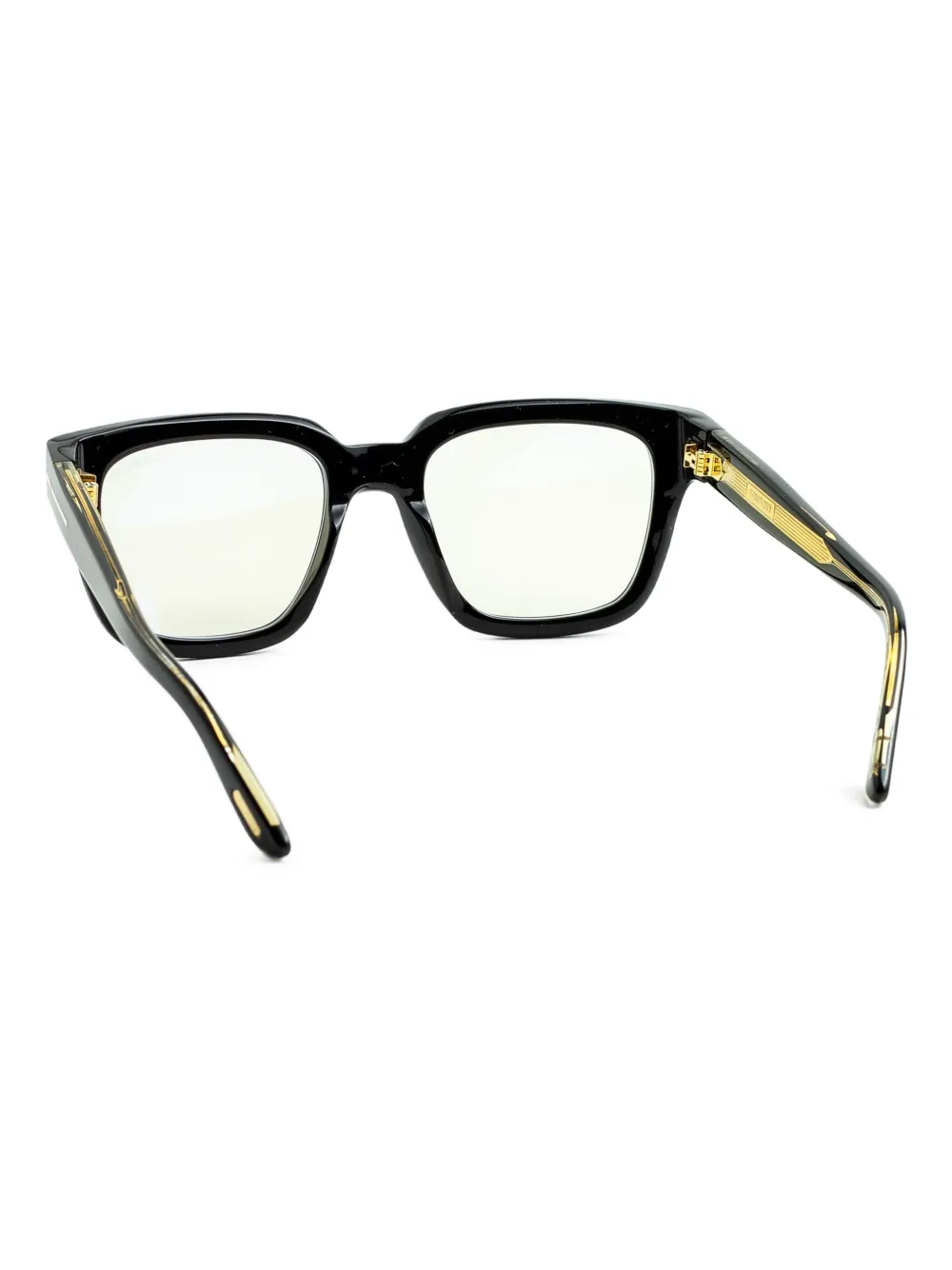 TOM FORD Eyewear Bril met vierkant montuur Zwart