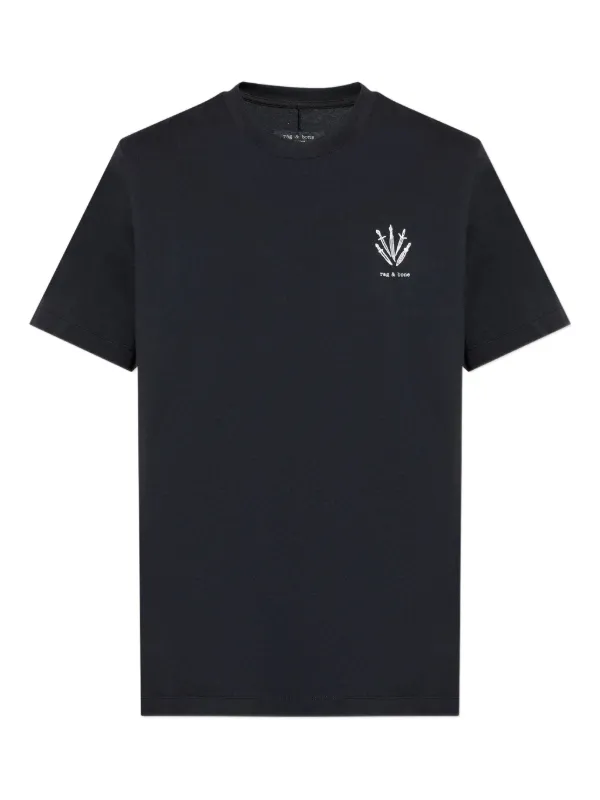 Rag & Bone ロゴ Tシャツ | ブラック | FARFETCH JP