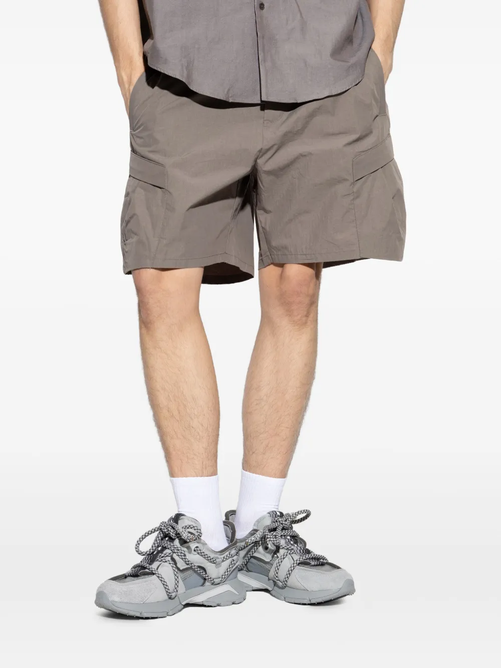 Represent Shorts met verborgen sluiting Grijs