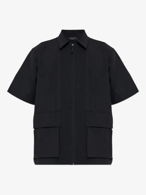 rag & bone zip-up shirt 