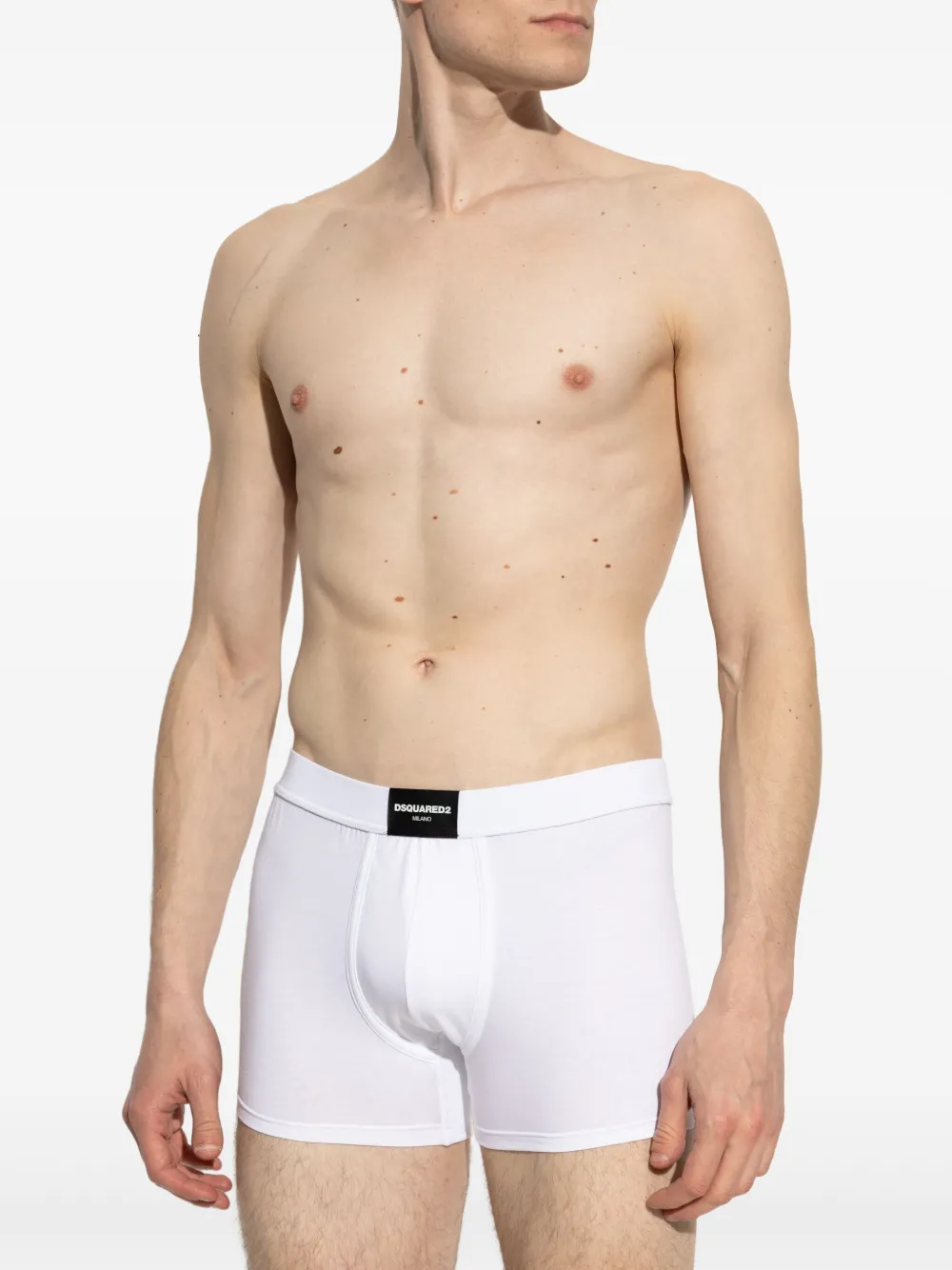 DSQUARED2 Boxershorts met logo Wit