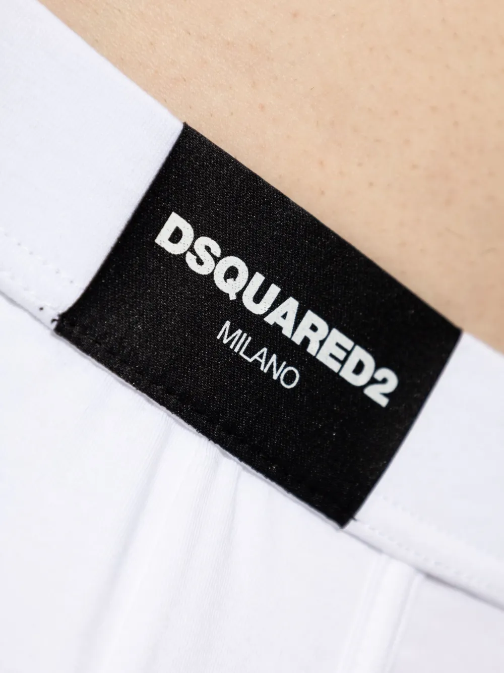 DSQUARED2 Boxershorts met logo Wit