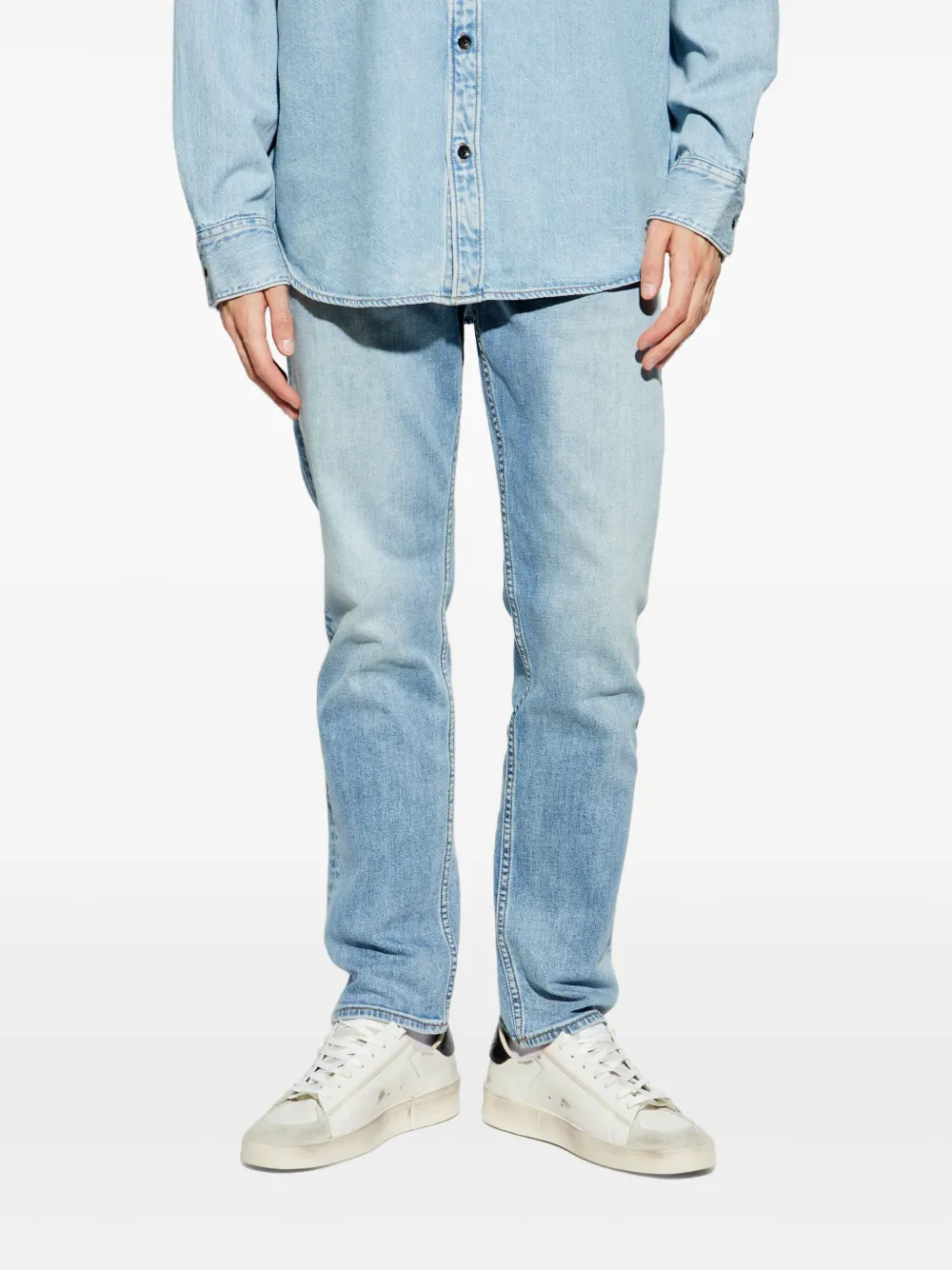 rag & bone Katoenen jeans Blauw