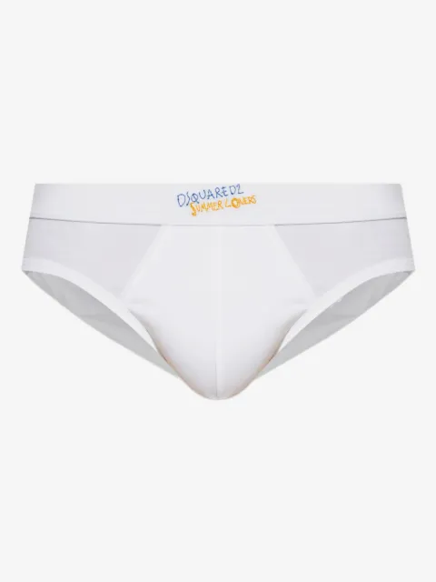 DSQUARED2 embroidered logo brief