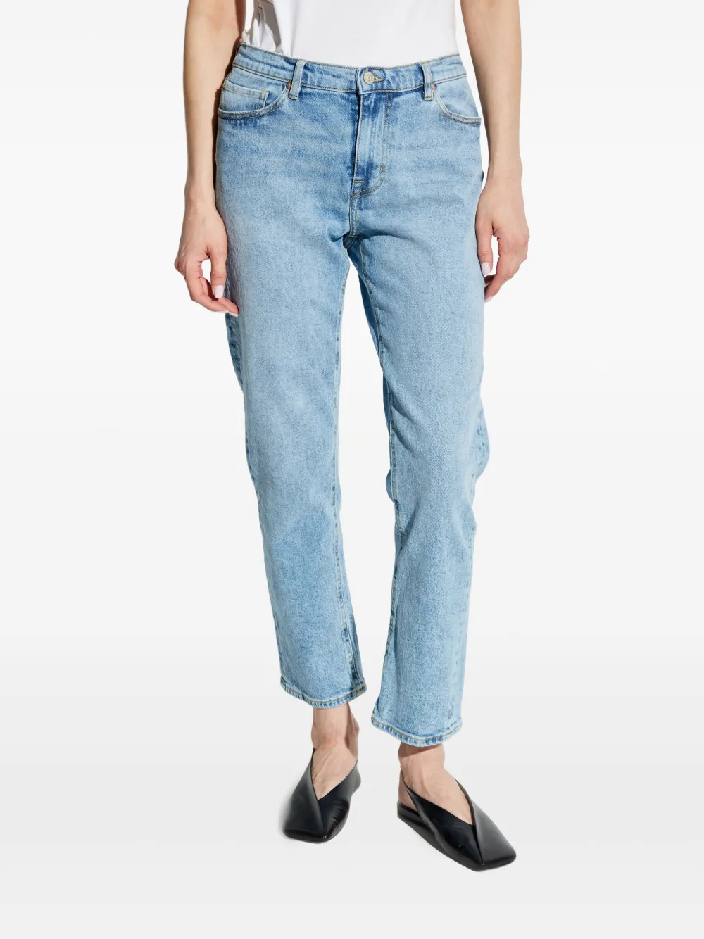 PS Paul Smith Straight jeans Blauw