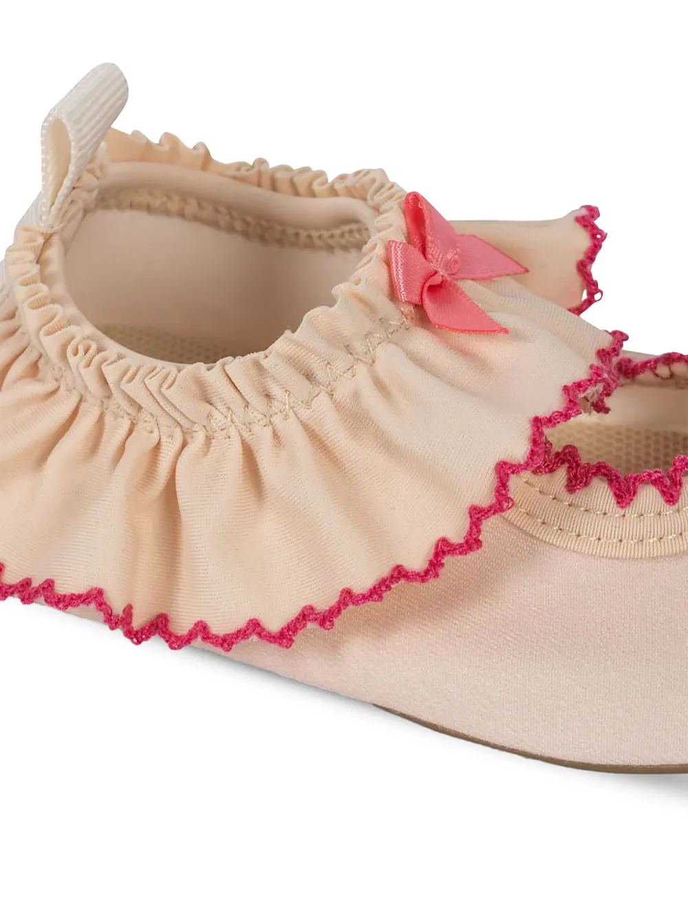 Konges Sløjd Kitty Frill ballerinas Pink