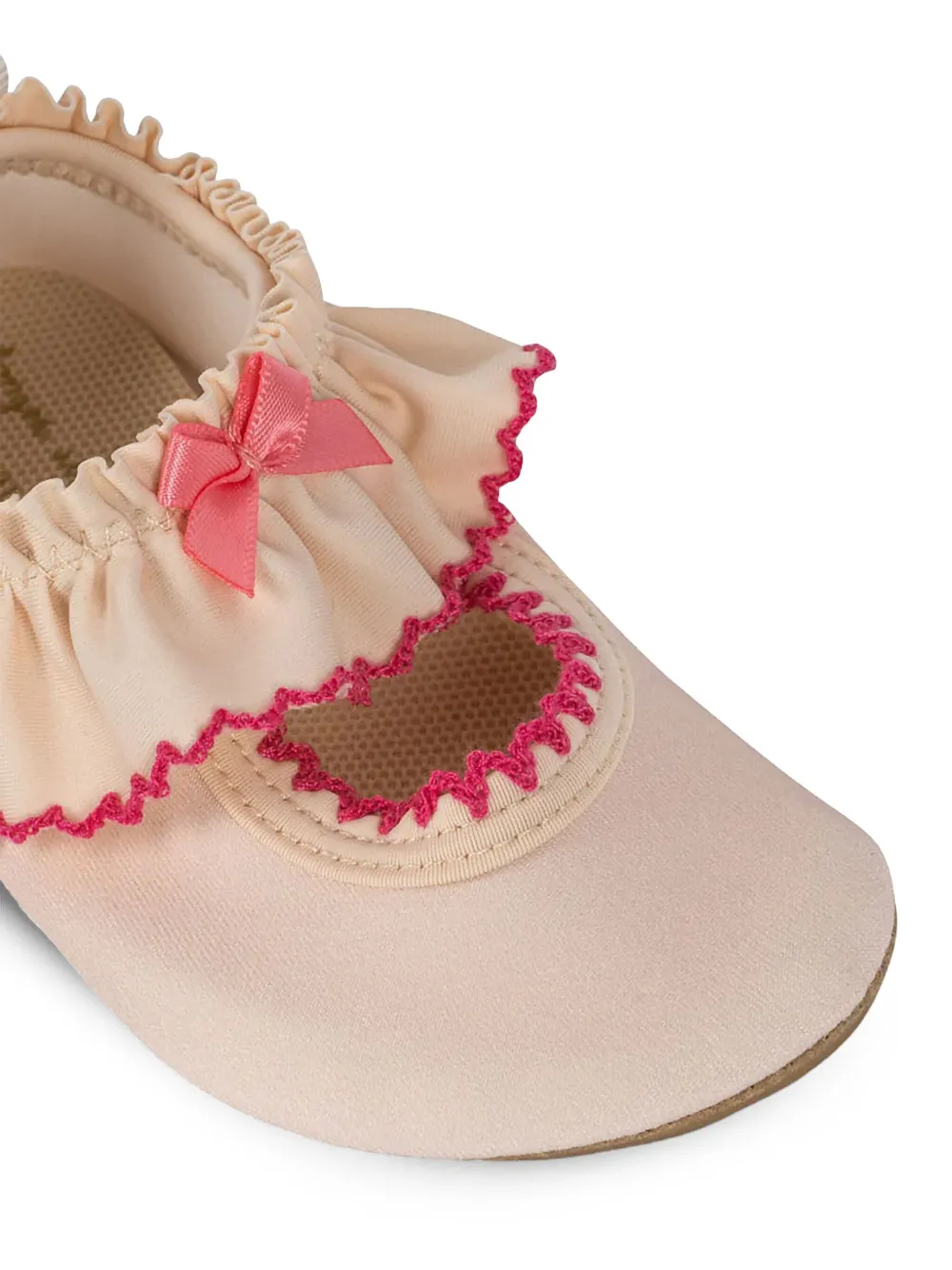 Konges Sløjd Kitty Frill ballerinas Pink