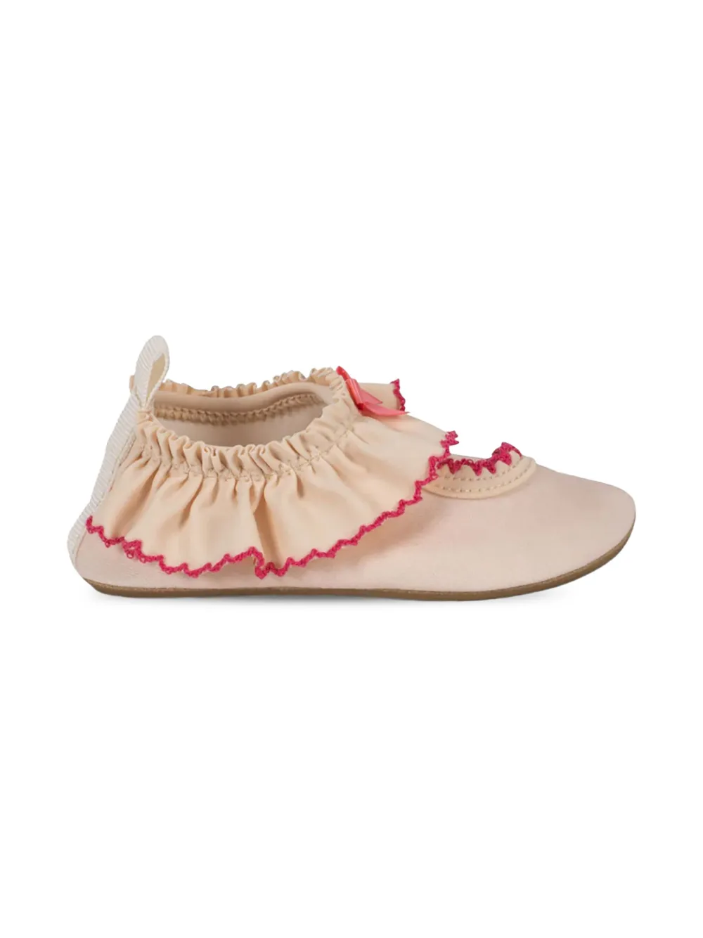 Konges Sløjd Kitty Frill ballerinas Pink