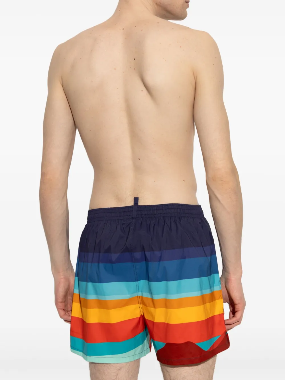 DSQUARED2 Zwembroek met print Blauw