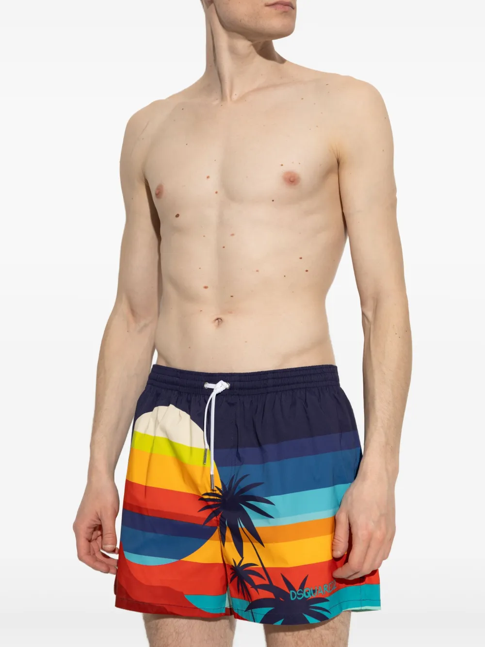 DSQUARED2 graphic-print swim shorts | Shorts de playa | Image 2
