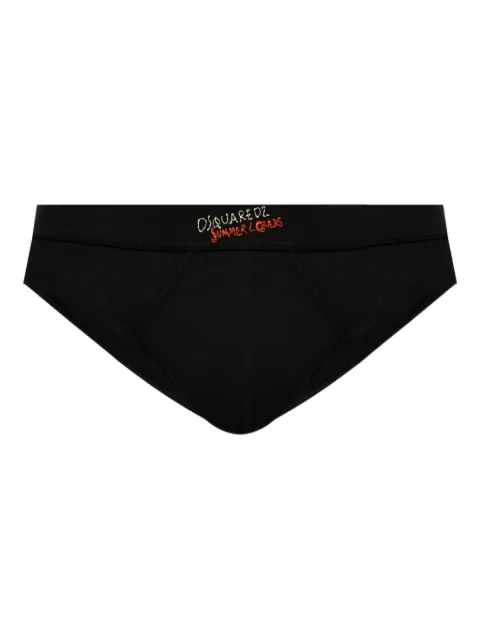 DSQUARED2 logo-embroidered briefs