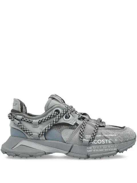 Lacoste L003 multi-texture lace-up sneakers