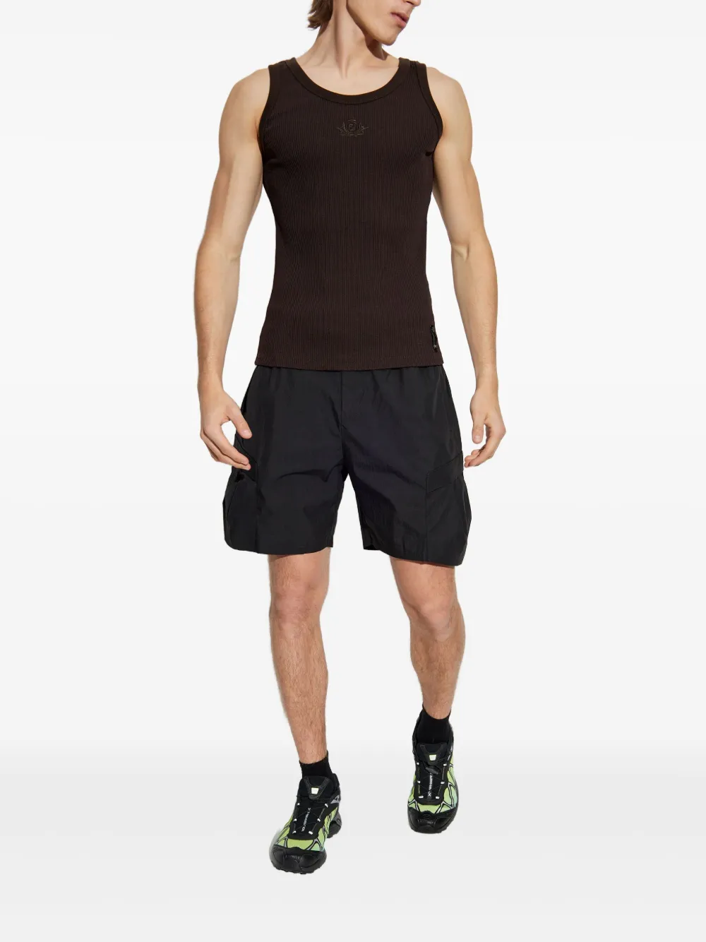 Represent Cargo shorts - Zwart