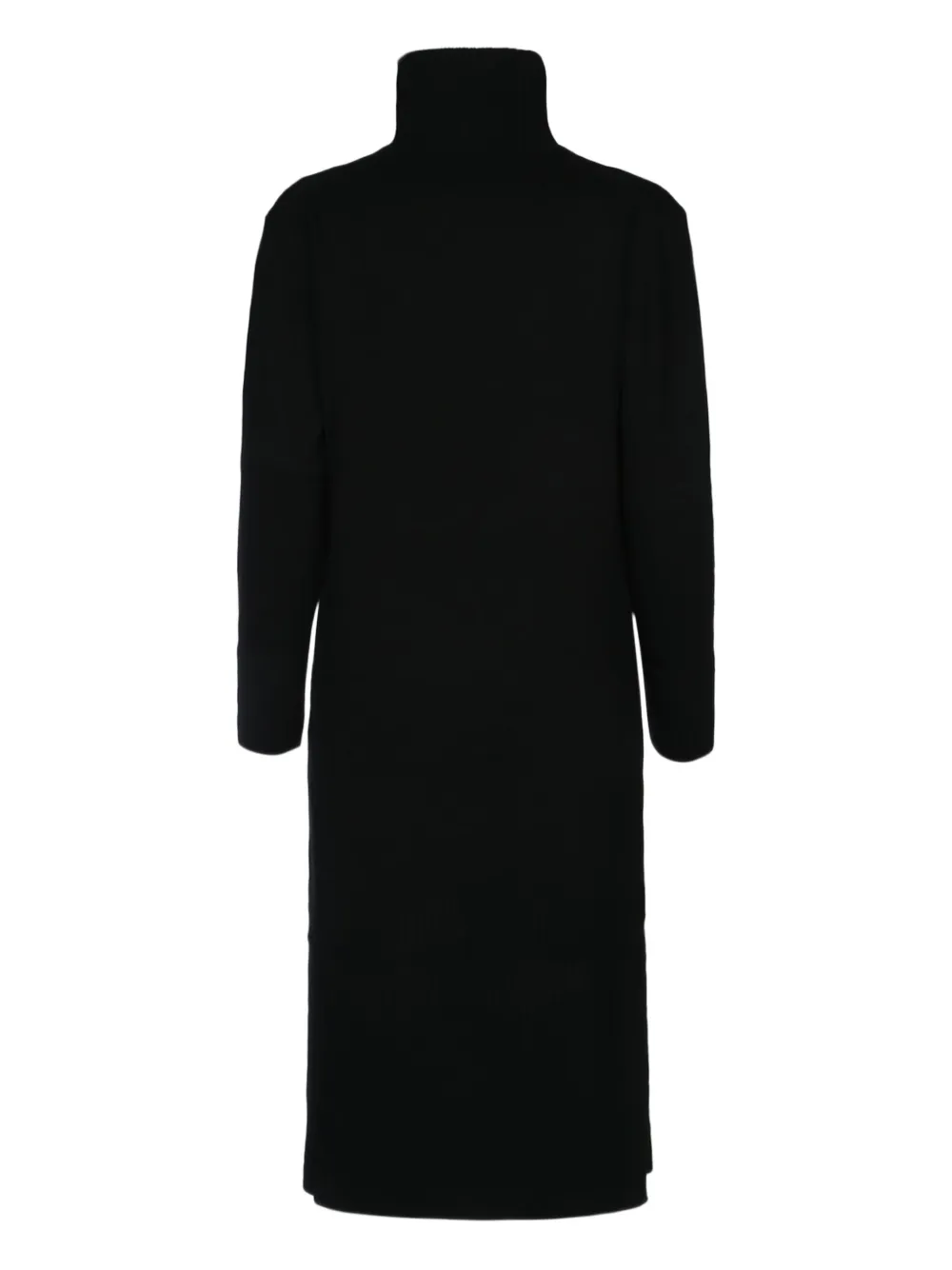 I BLUES turtleneck knit dress - Zwart