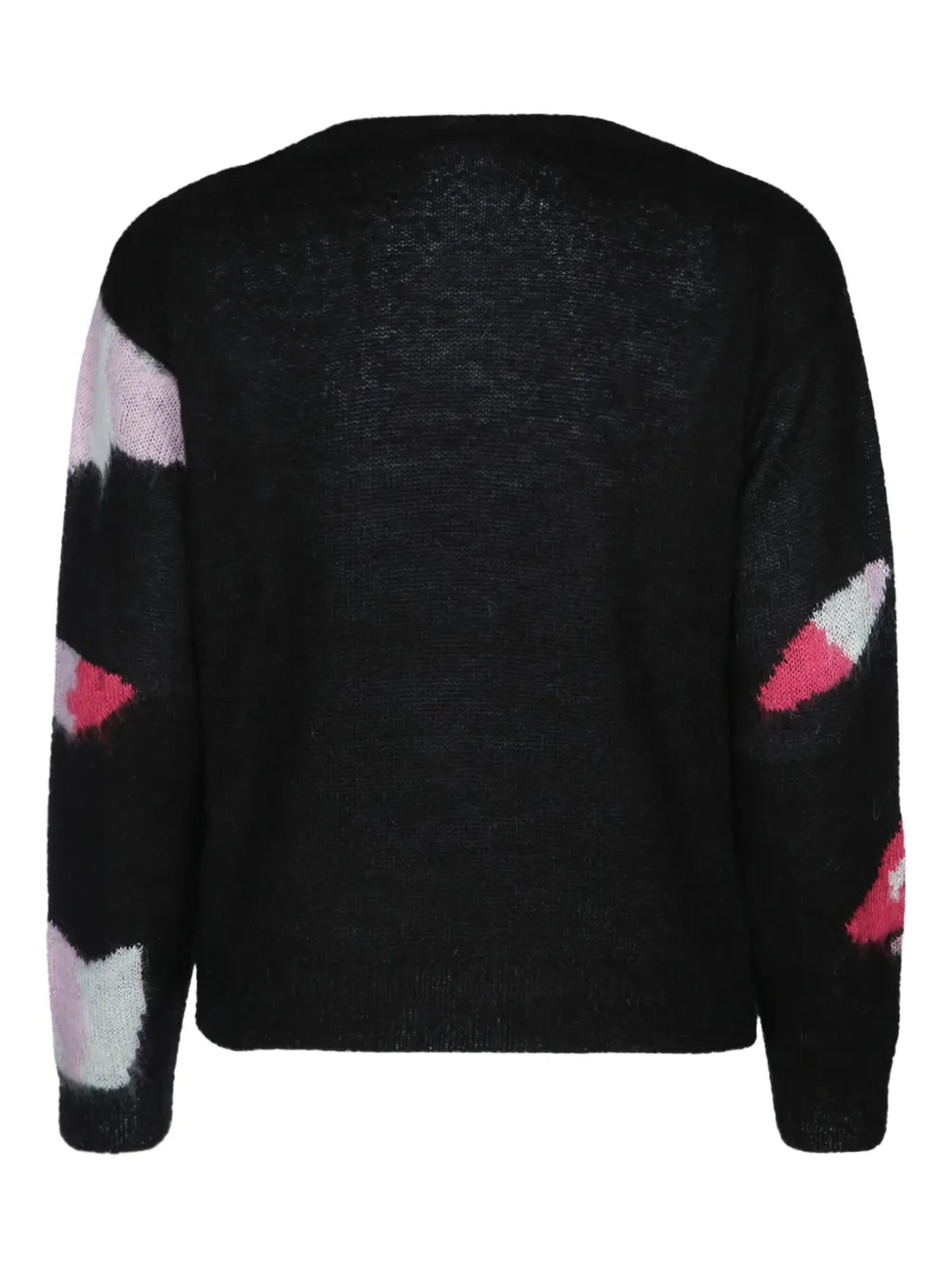 IBLUES FLORAL-INTARSIA SWEATER