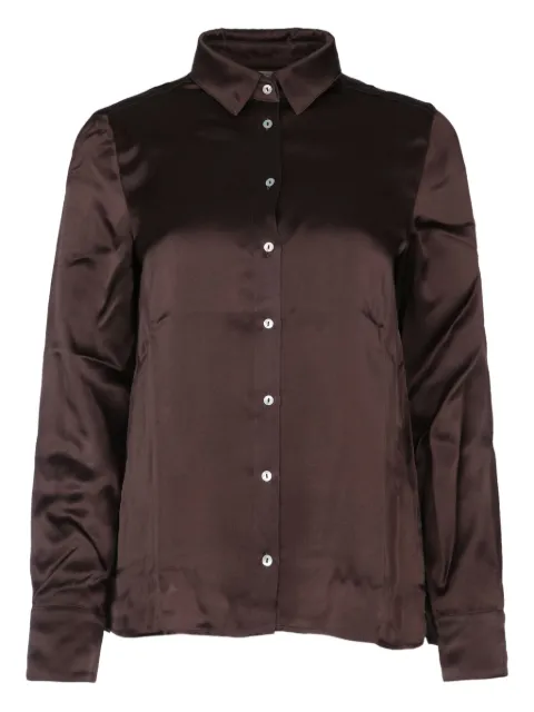 I BLUES camisa satinada con botones