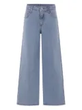 John Richmond Junior logo-plaque jeans - Blue