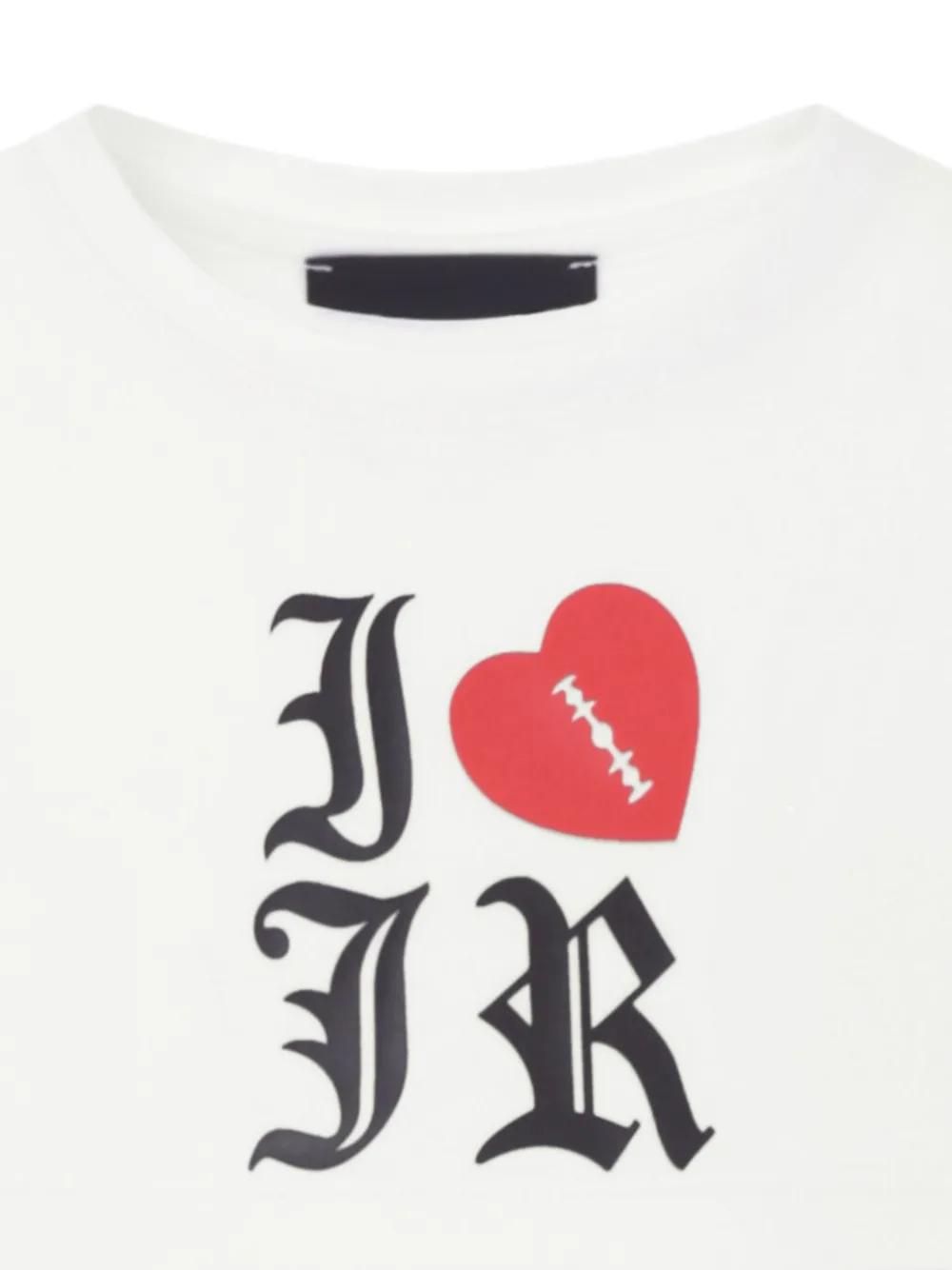 Shop John Richmond Junior Slogan-print T-shirt In White