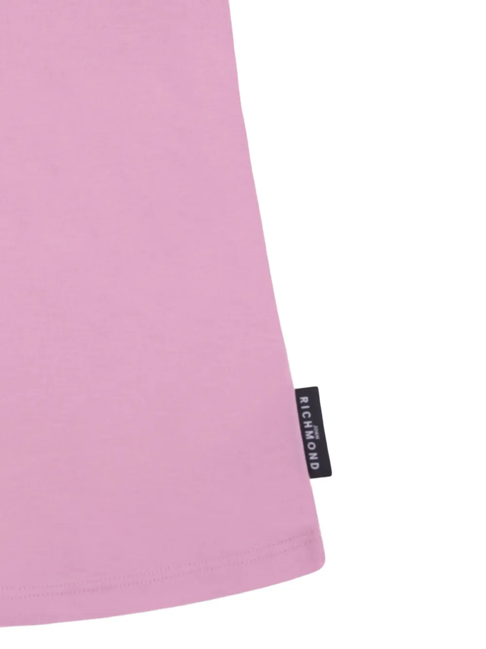 John Richmond Junior Jurk met logoprint Roze
