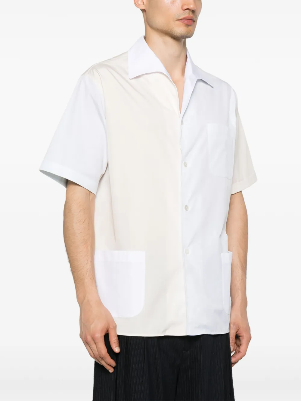 Maison Margiela Katoenen overhemd Blauw