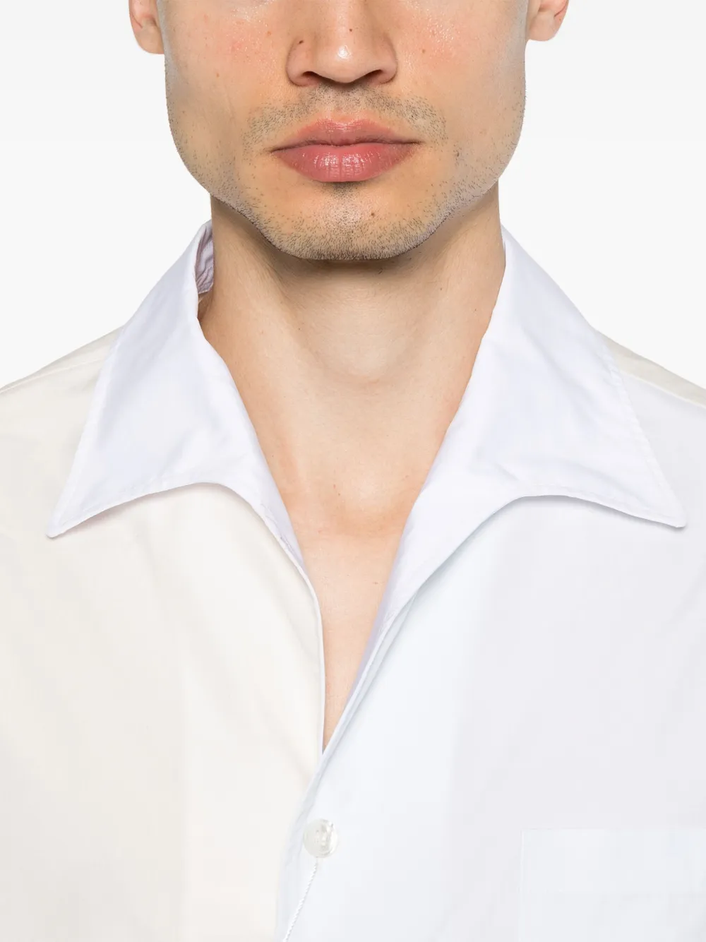 Maison Margiela Katoenen overhemd Blauw
