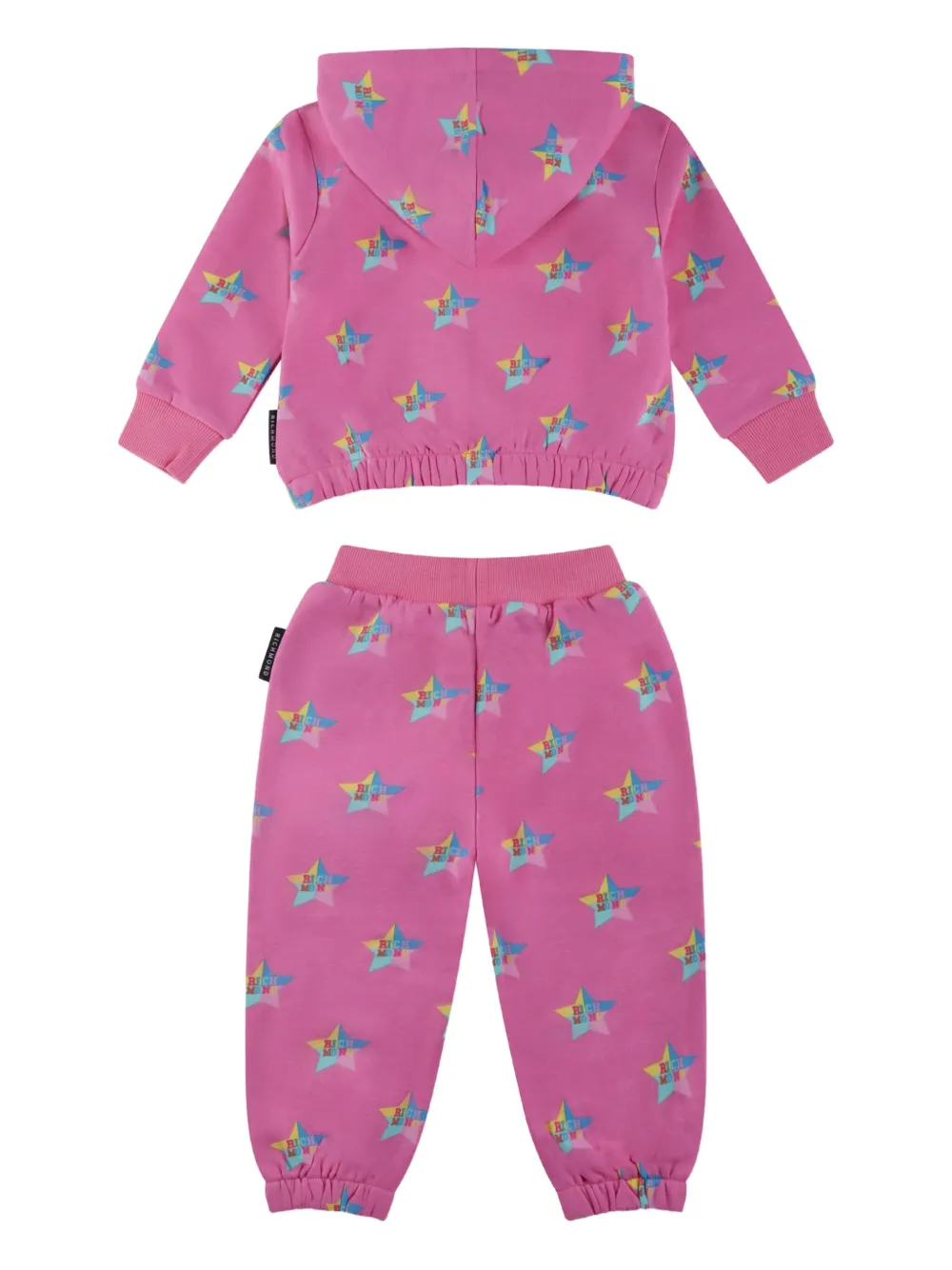 John Richmond Junior Trainingspak met sterrenprint Roze