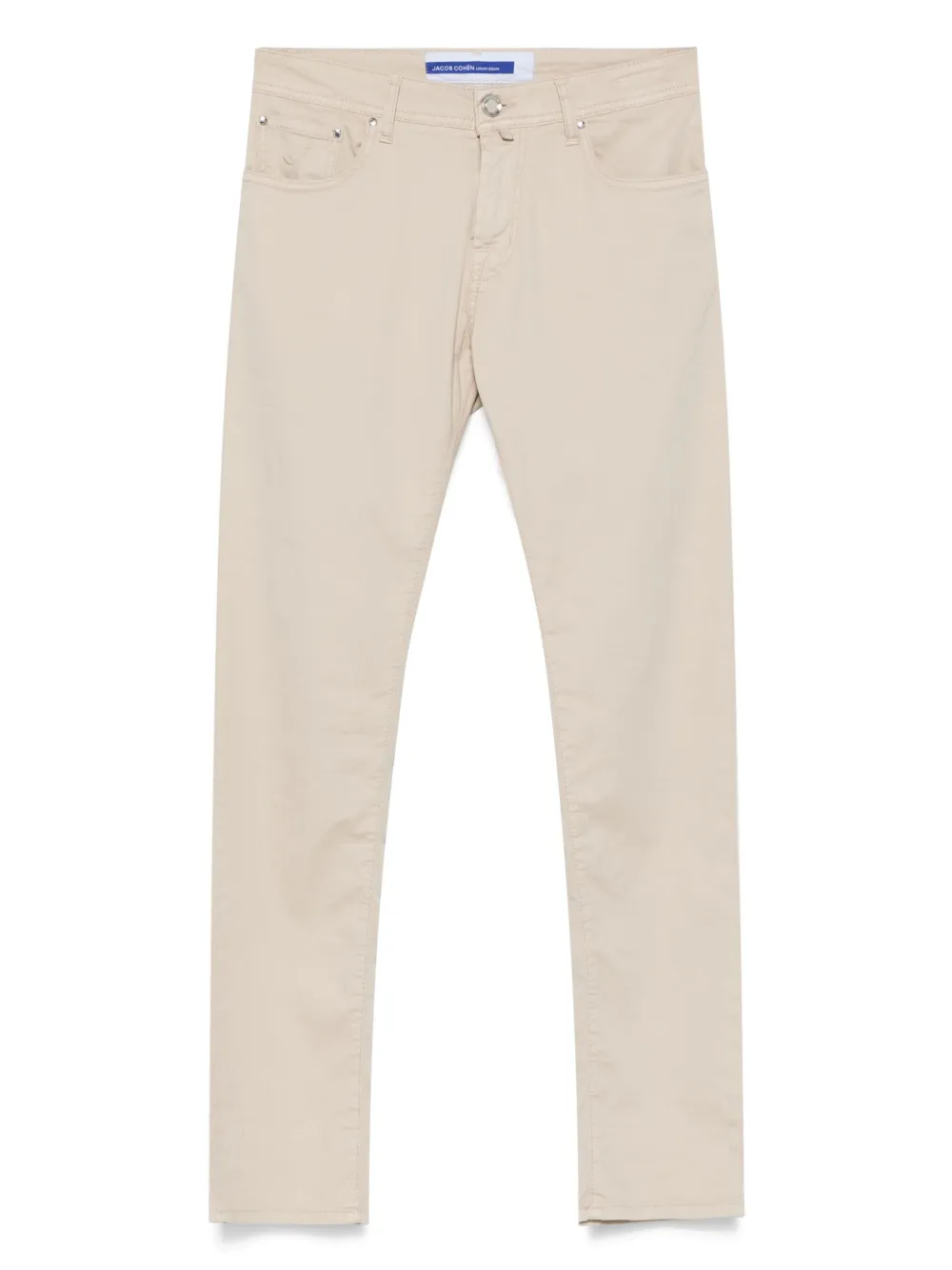 Jacob Cohën logo-button trousers | Neutrals | Image 1
