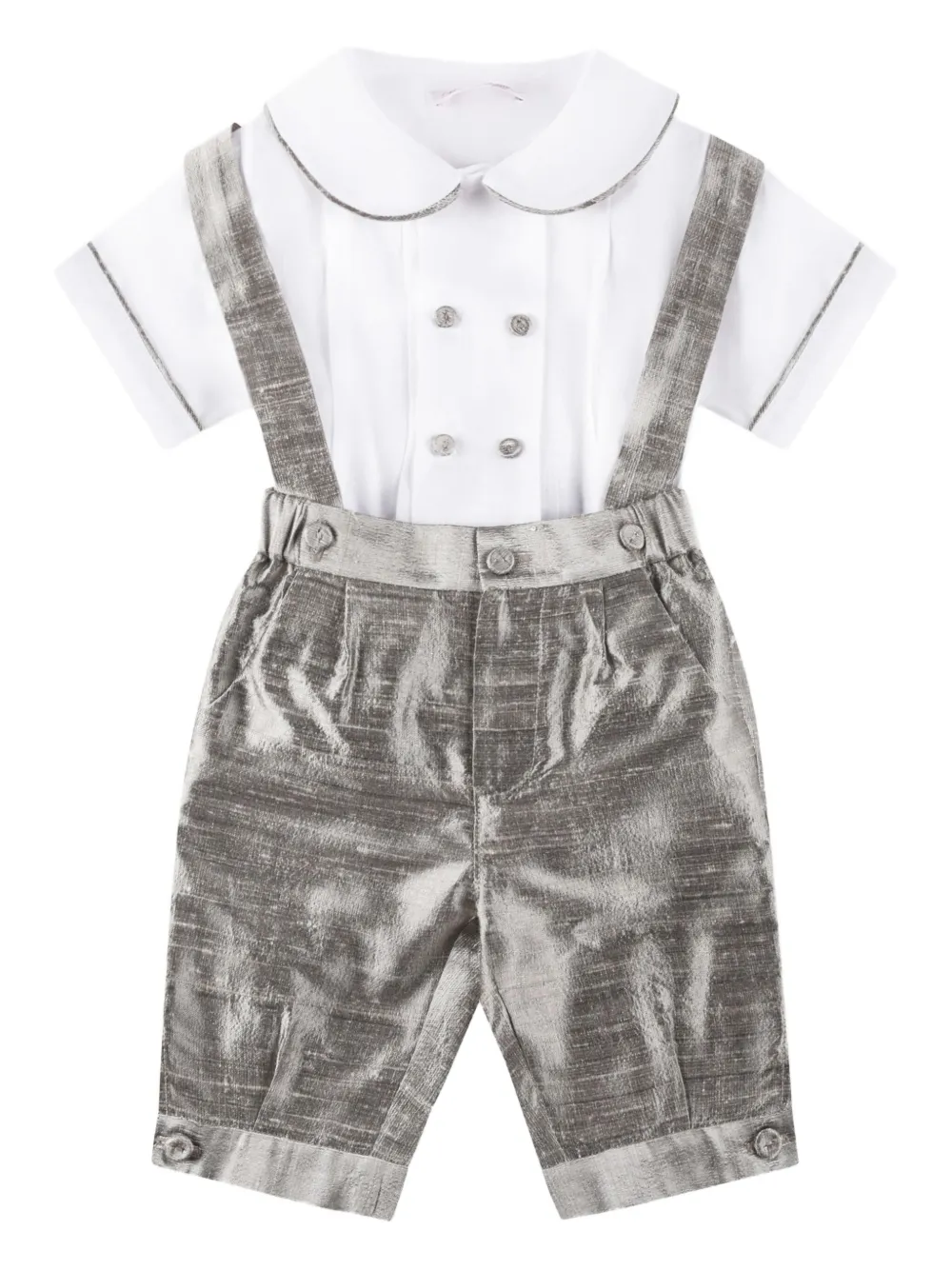 Mercadante 1939 linen trouser set | Brown | Image 1