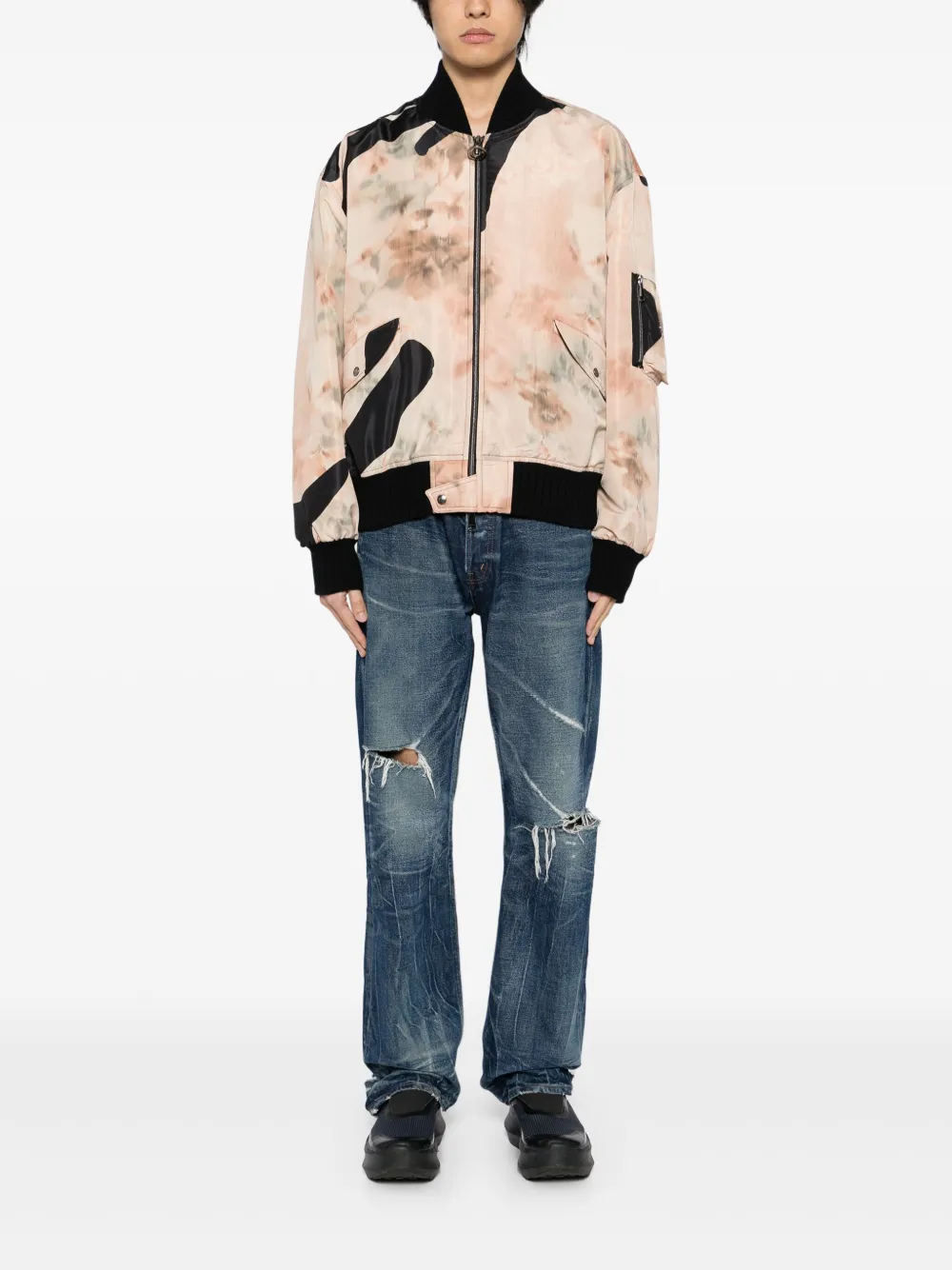 Vivienne Westwood Bernardo bomberjack Beige