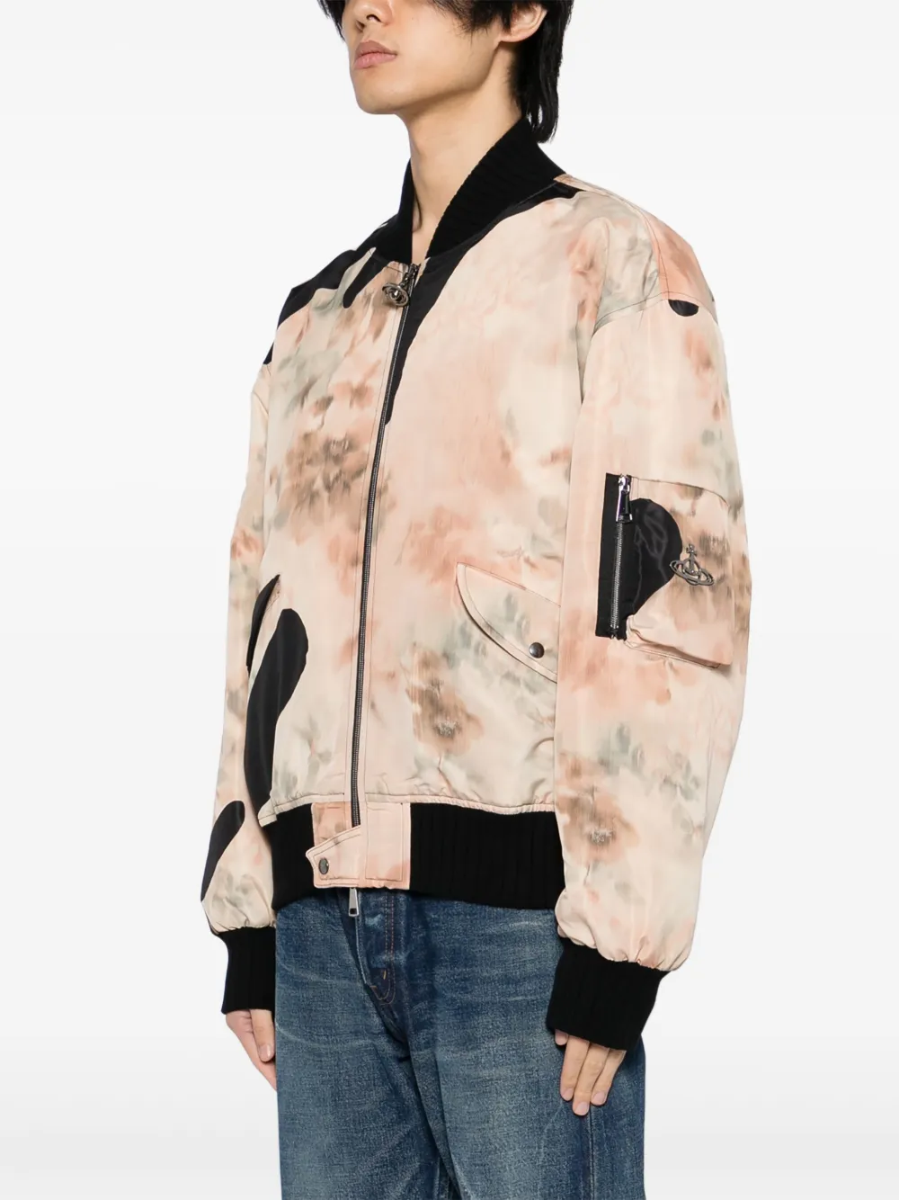 Vivienne Westwood Bernardo bomberjack Beige