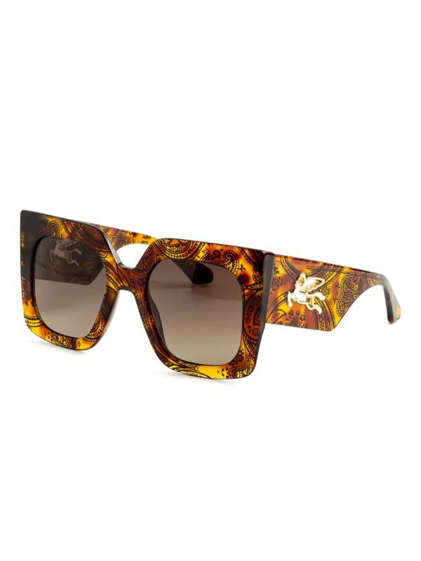 ETRO square-frame Sunglasses | Brown | FARFETCH display picture 2