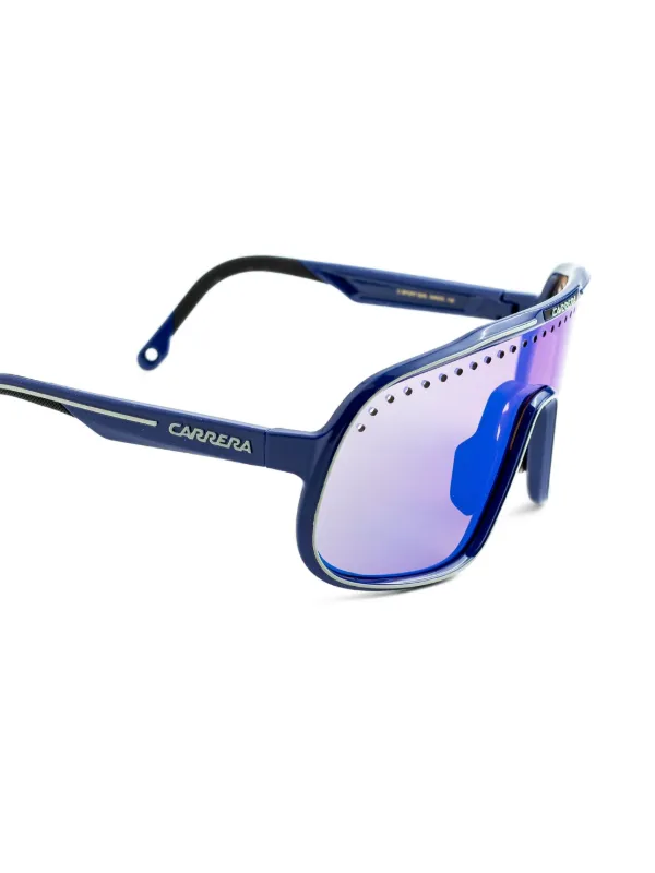 Carrera Mask Sunglasses Blue FARFETCH EG