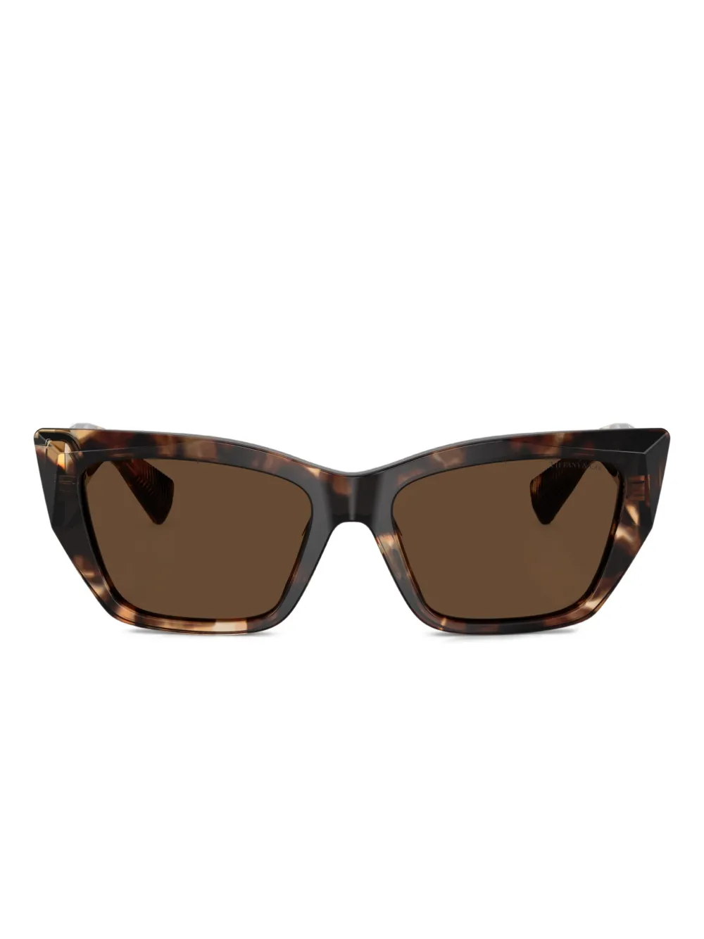 Tiffany & Co. butterfly-frame sunglasses | Brown | Image 1