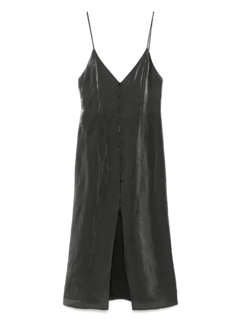 Alysi vestido midi con cuello en V