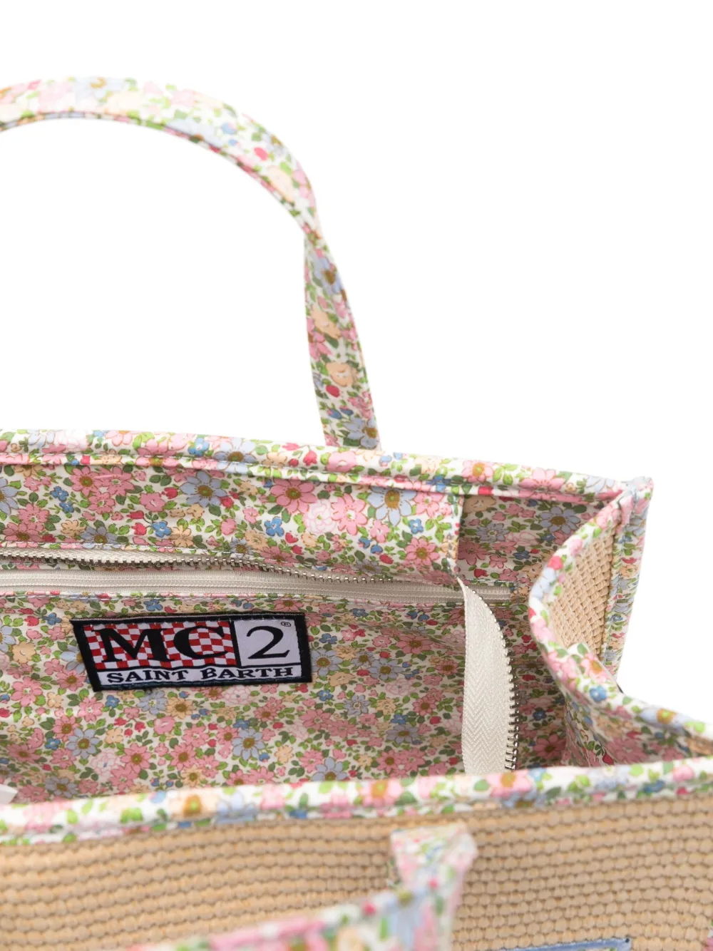 MC2 Saint Barth Kids Medium Vivian shopper Beige