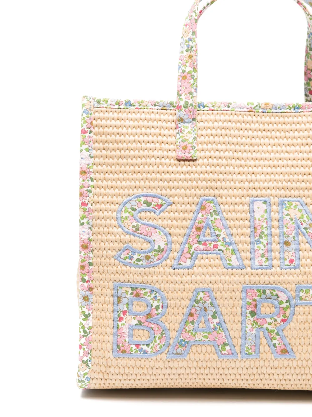 MC2 Saint Barth Kids Medium Vivian shopper Beige
