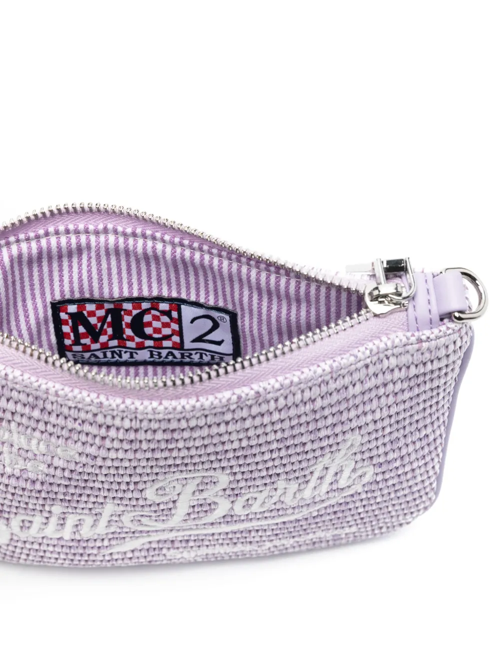MC2 Saint Barth Kids Parisienne mini-clutch Paars