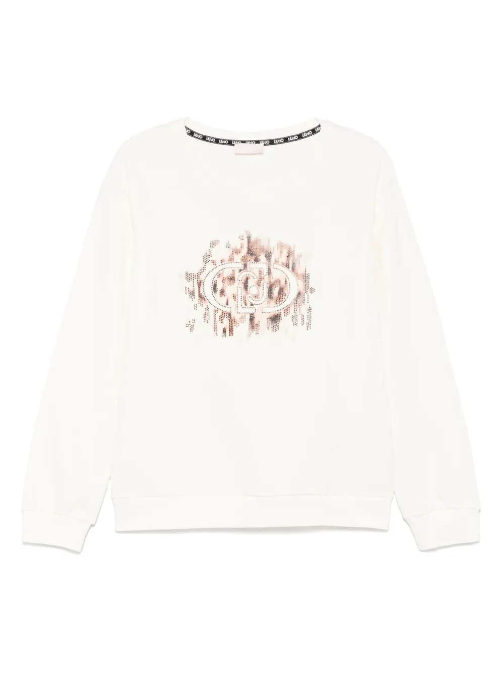 LIU JO logo-embellished sweatshirt | White | Image 1