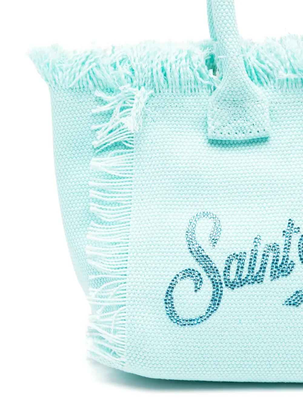 MC2 Saint Barth Kids Kleine Vanity shopper Blauw